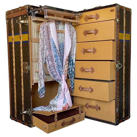 used louis vuitton trunk|Louis Vuitton wardrobe steamer trunk.